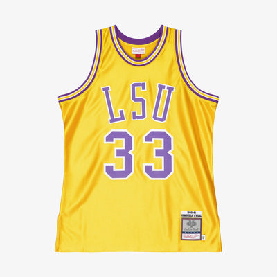 NCAA HOME JERSEY LSU 1990 SHAQUILLE O'NEAL - Athletic Gold - Image 1