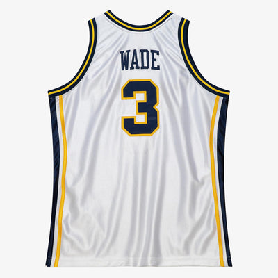 NCAA WHITE JERSEY MARQUETTE 2002 DWYANE WADE - White - Image 2