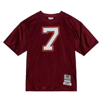 NCAA DARK JERSEY VIRGINIA TECH HOKIES 2000 MICHAEL VICK - Maroon - Image 1
