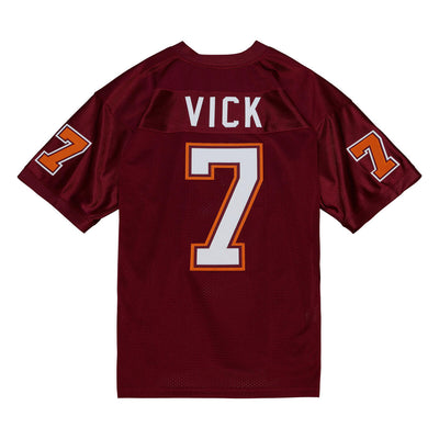NCAA DARK JERSEY VIRGINIA TECH HOKIES 2000 MICHAEL VICK - Maroon - Image 2