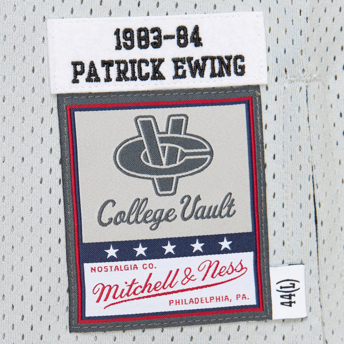 NCAA DARK JERSEY GEORGETOWN 1983 PATRICK EWING - Chrome - Image 5