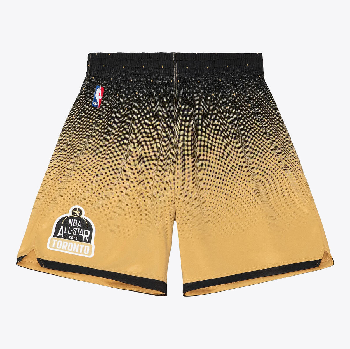 NBA WORLD SHORTS ALL-STAR 2016 Black-Gold ASHR4960-ASG16PPPBKGD - Image 1