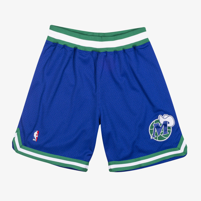 NBA AUTHENTIC SHORTS MAVERICKS 98 - Royal - Image 1