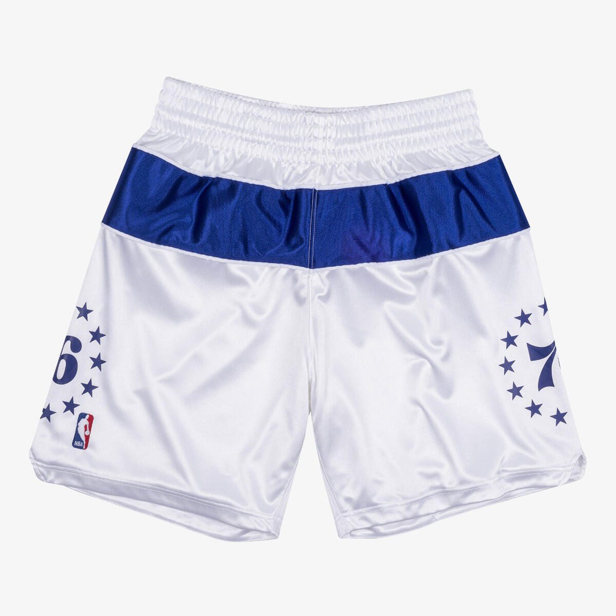 NBA AUTHENTIC SHORTS 76ERS 03 - White - Image 1
