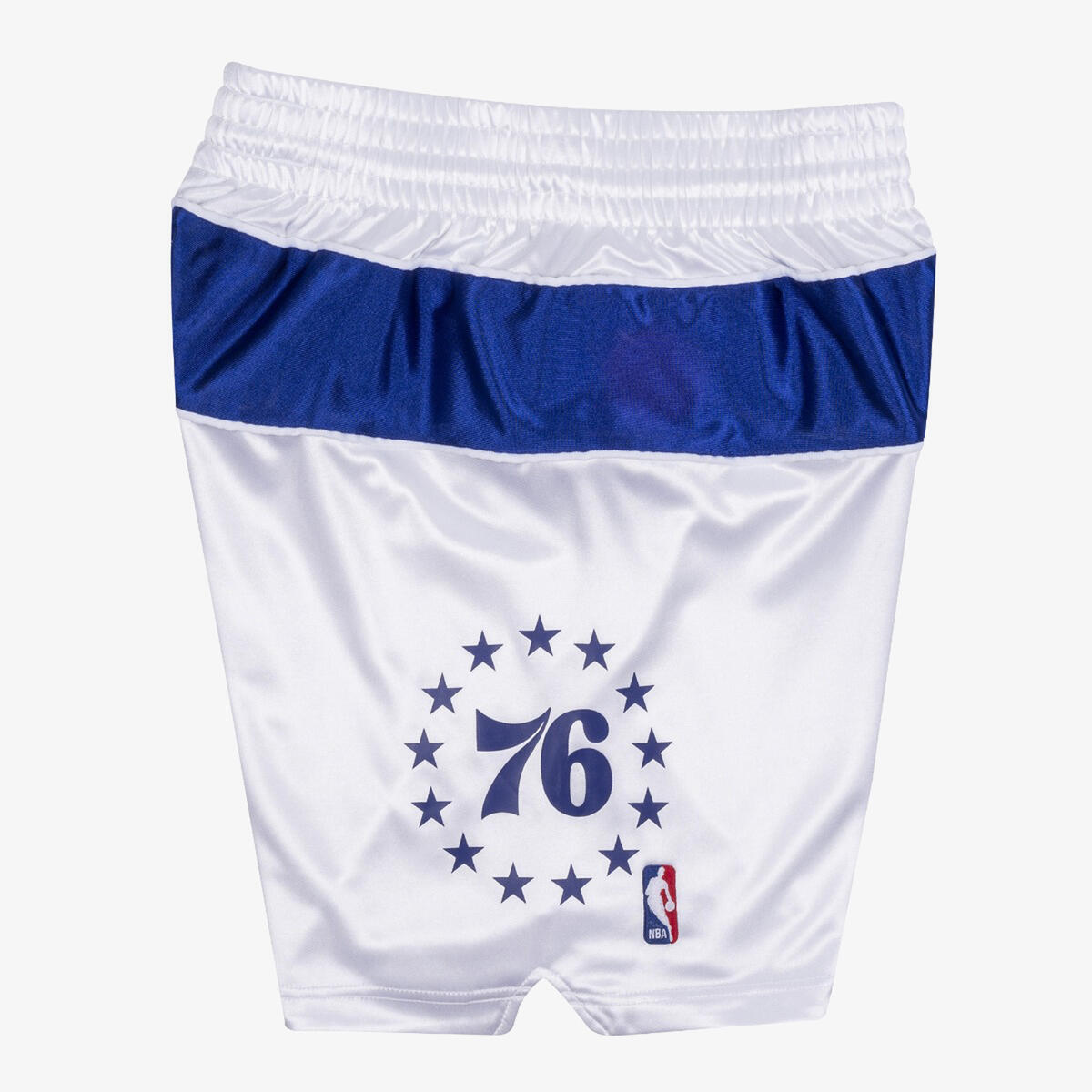 NBA AUTHENTIC SHORTS 76ERS 03 - White - Image 4