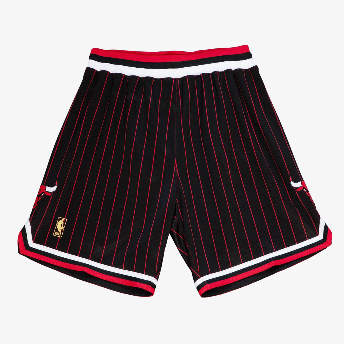 NBA AUTHENTIC ALTERNATE SHORTS BULLS 96-97 - Black - Image 2