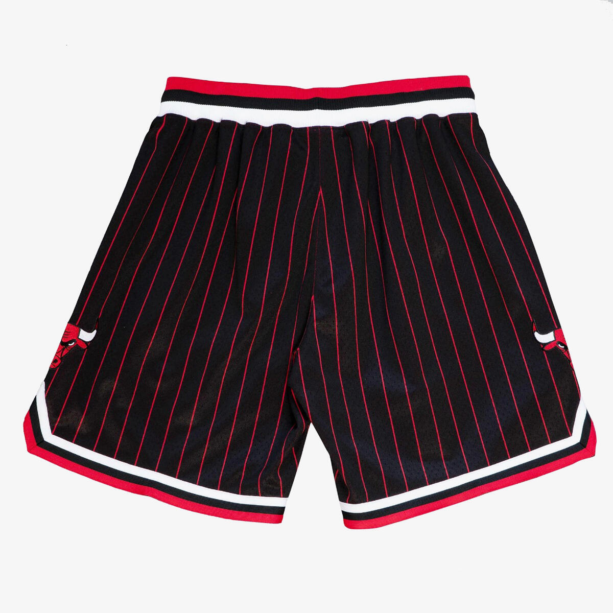 NBA AUTHENTIC ALTERNATE SHORTS BULLS 96-97 - Black - Image 3