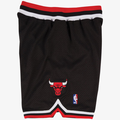 NBA AUTHENTIC ALTERNATE SHORTS BULLS 97-98 - Black - Image 2