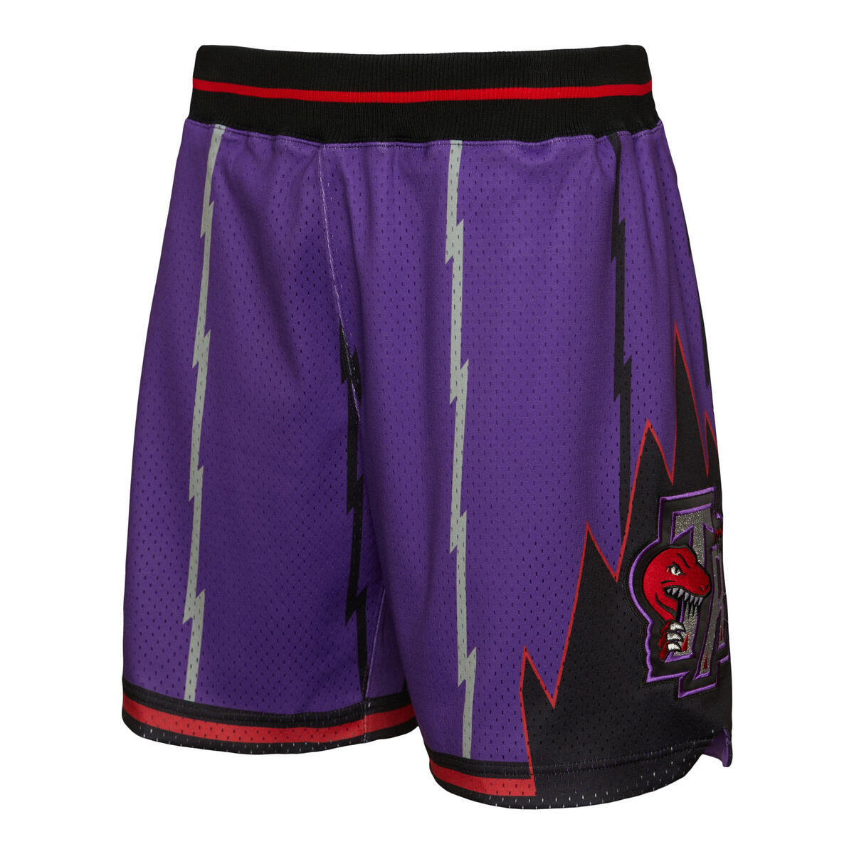 NBA AUTHENTIC ROAD SHORTS RAPTORS 98-99 - Purple - Image 4