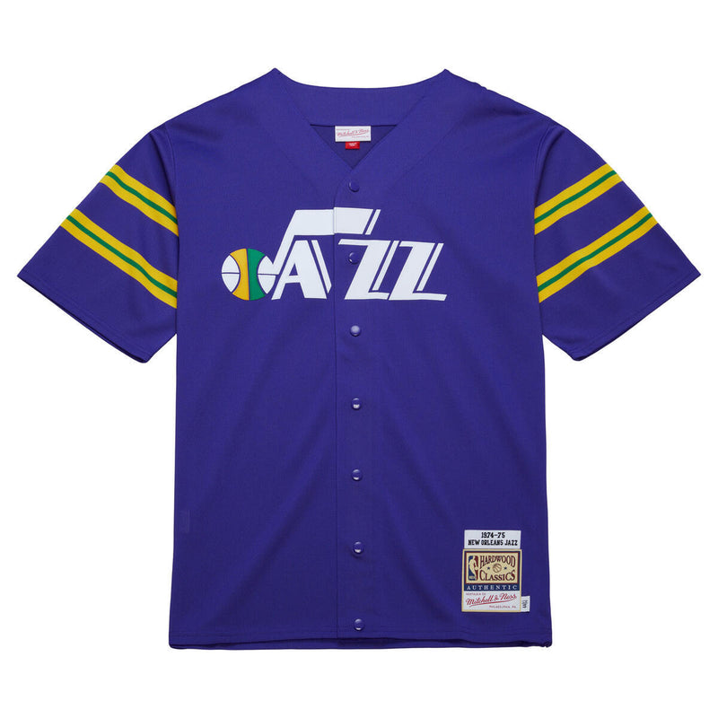 NBA DARK SHOOTING SHIRT JAZZ 1974 Purple ASSH7465-NOJ74PPPPURP - Image 1