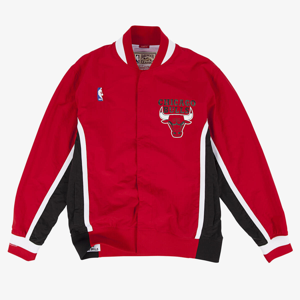 NBA AUTHENTIC WARM UP JACKET BULLS 92-93 - Scarlet - Image 1