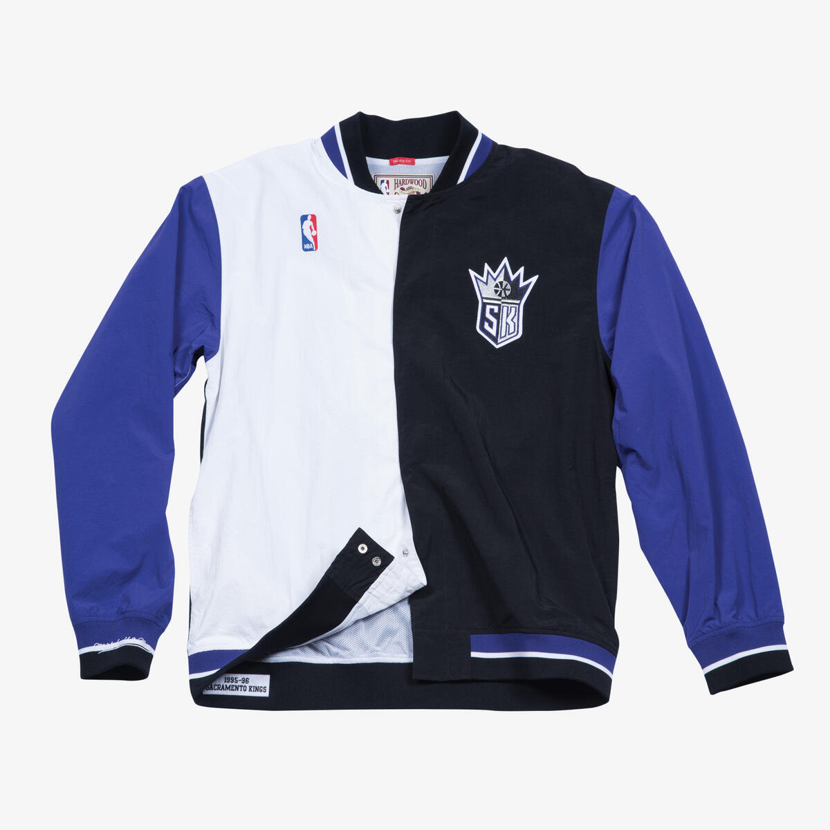 NBA AUTHENTIC WARM UP JACKET KINGS - TWO TONE