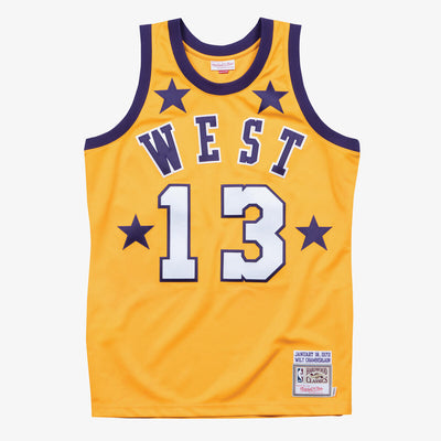 1972 ALL-STAR WEST AUTHENTIC JERSEY - Yellow