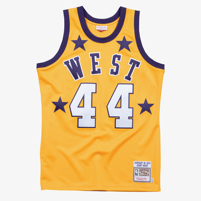 1972 ALL-STAR WEST AUTHENTIC JERSEY - Yellow