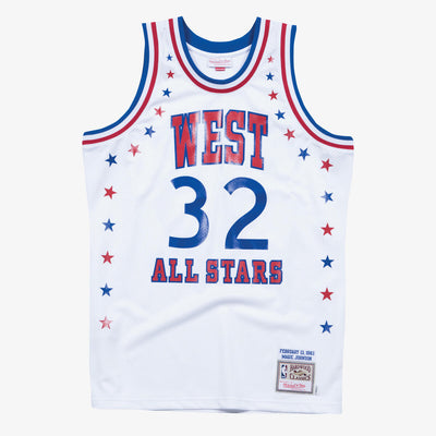 1983 ALL-STAR WEST AUTHENTIC JERSEY - White