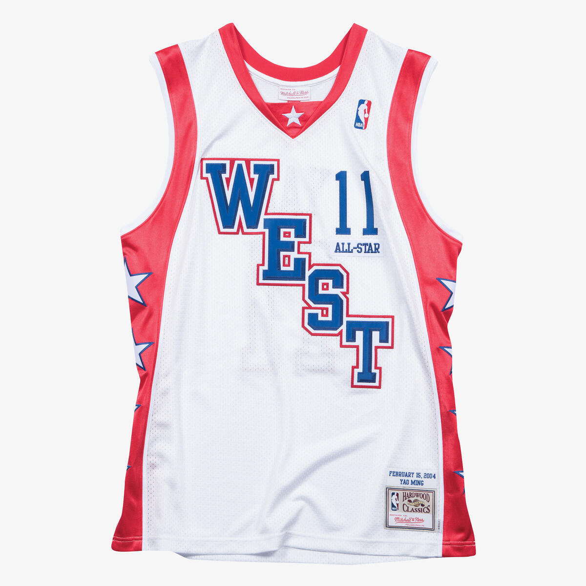 2004 ALL-STAR WEST AUTHENTIC JERSEY - White