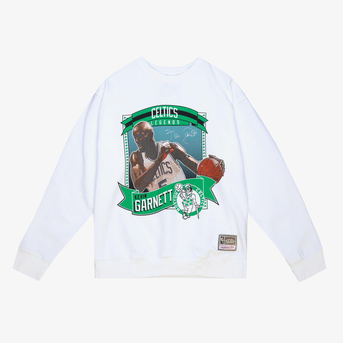 NBA RETRO CARD CREW CELTICS KEVIN GARNETT - Image 1