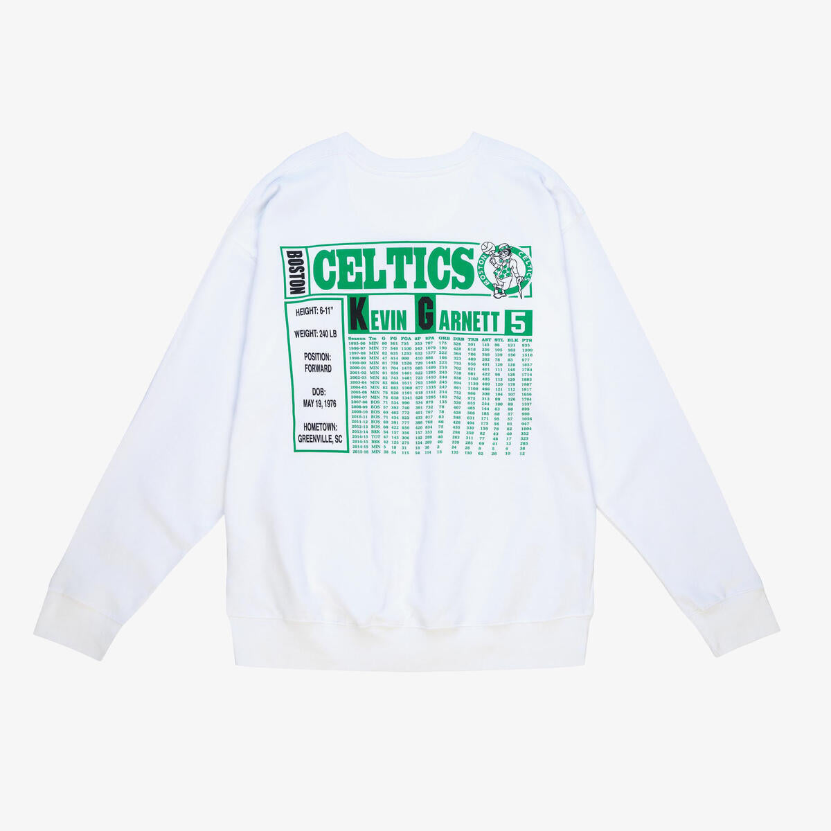 NBA RETRO CARD CREW CELTICS KEVIN GARNETT - Image 4