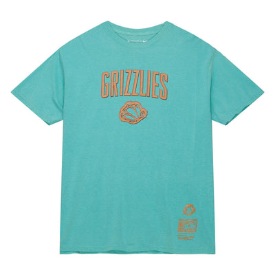 NBA GOLDEN HOUR GLAZE SS TEE GRIZZLIES - Teal - Image 1