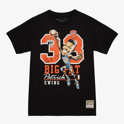 NBA HWC CARICATURES KNICKS PATRICK EWING Black BMTRMO22279-NYKBLCKPEW - Image 1