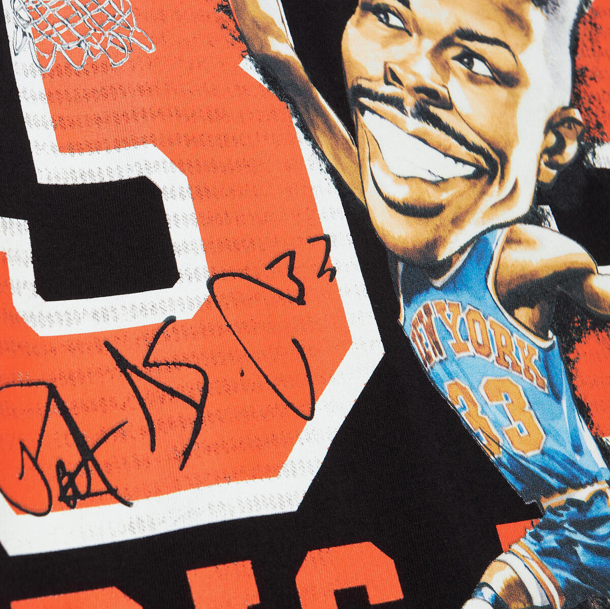 NBA HWC CARICATURES KNICKS PATRICK EWING Black BMTRMO22279-NYKBLCKPEW - Image 3