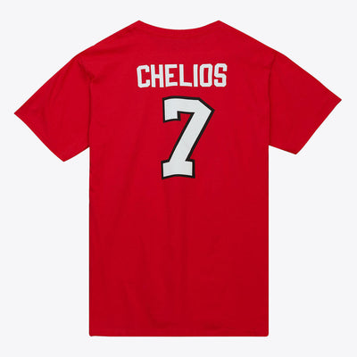 NHL N&N TEE BLACKHAWKS CHRIS CHELIOS Red BNN0DP22178-CBHRED1CCH - Image 4