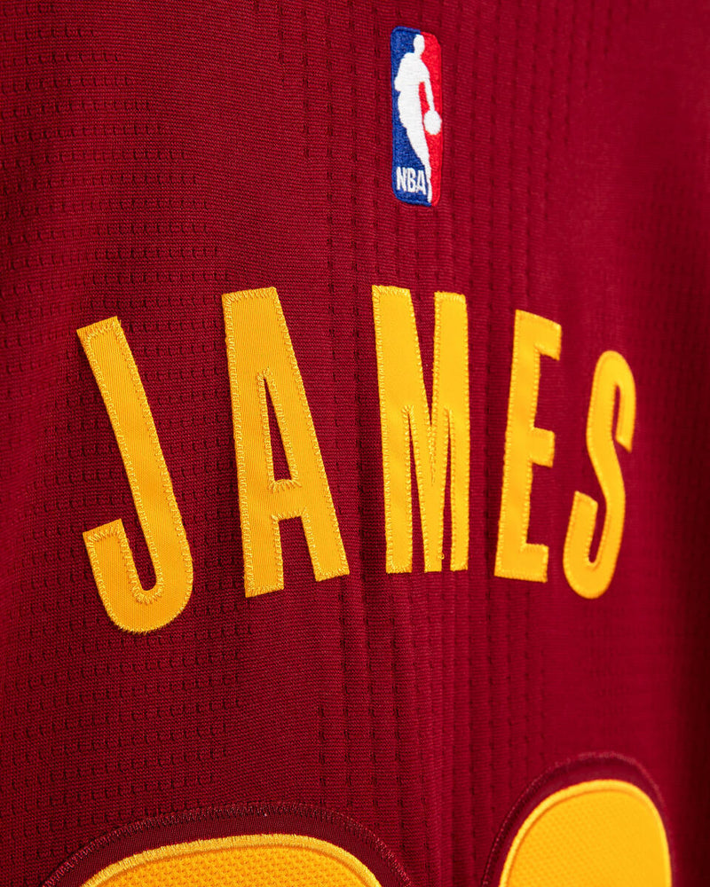 NBA DARK JERSEY CAVALIERS 2015 LEBRON JAMES BURGUNDY JY10834-CCABRGY - Image 6