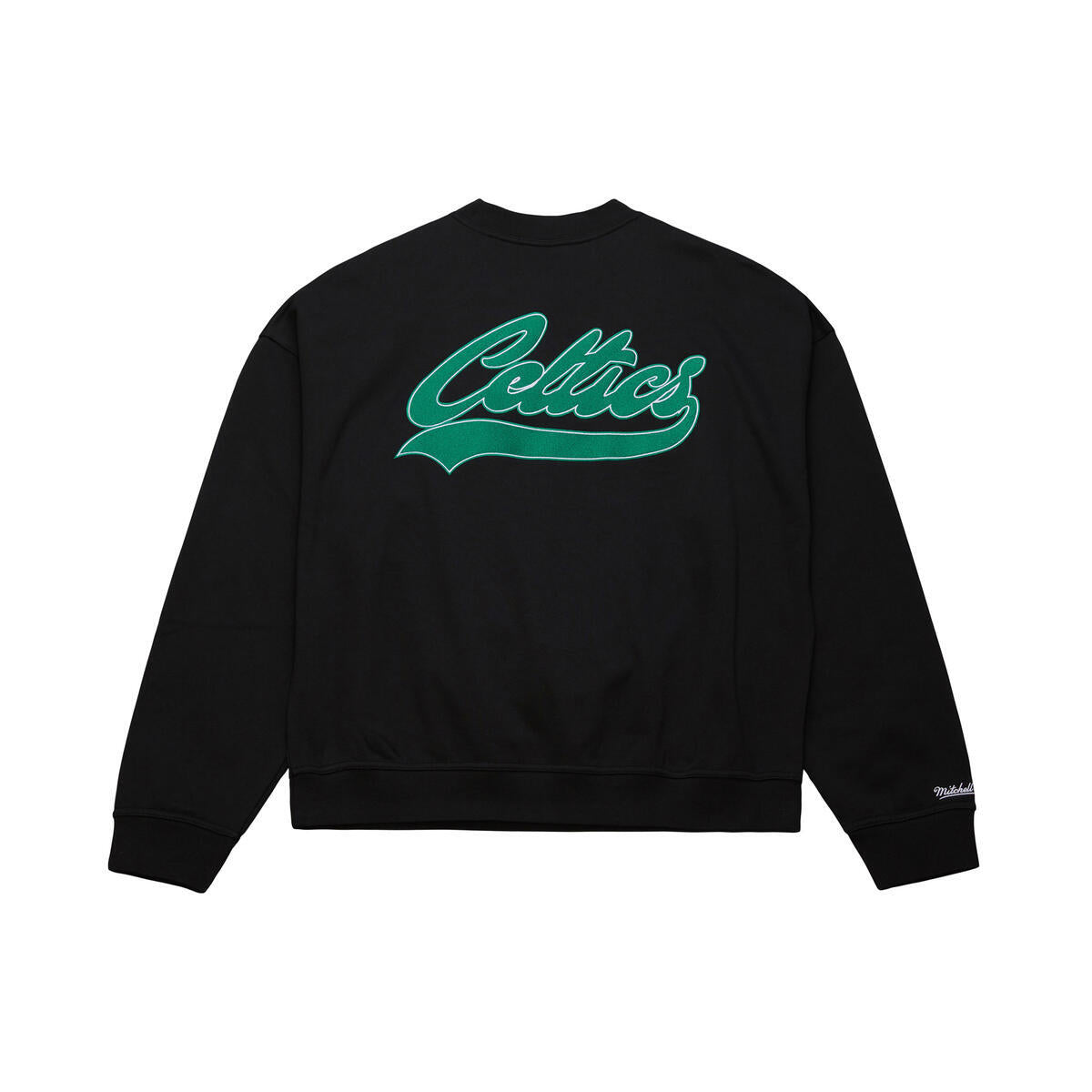 NBA OVERSWEEP CREWNECK SWEATER CELTICS Black FC10089-BCEBLCK - Image 2