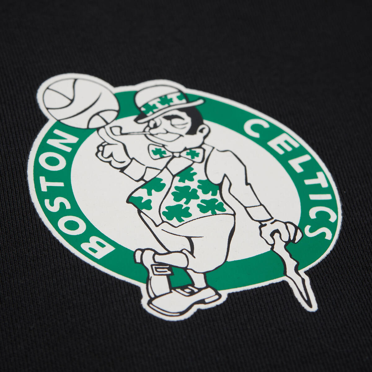 NBA OVERSWEEP CREWNECK SWEATER CELTICS Black FC10089-BCEBLCK - Image 5