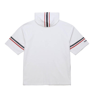 NBA GRAPHIC SS HOOD TEE BULLS White FC10112-CBUWHIT - Image 2