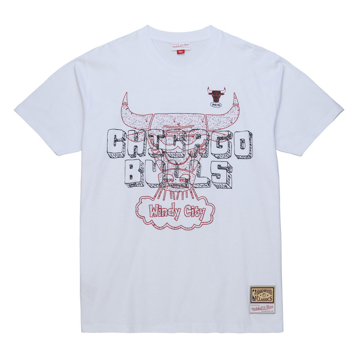 NBA STRIKER PREMIUM SS GRAPHIC TEE BULLS - Image 1