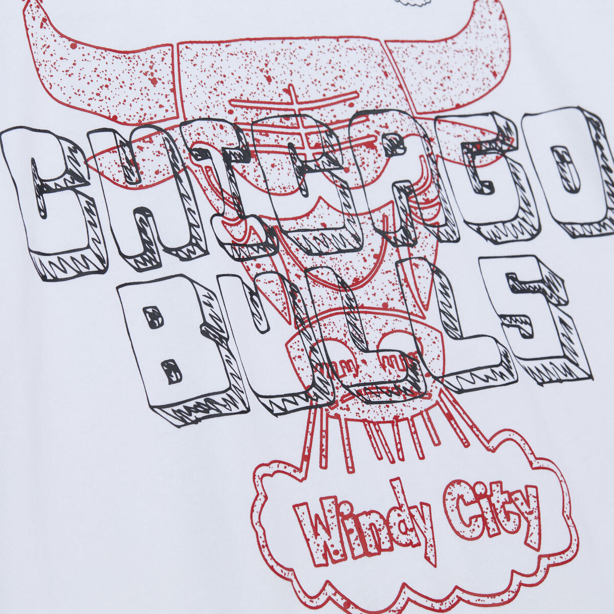 NBA STRIKER PREMIUM SS GRAPHIC TEE BULLS - Image 3