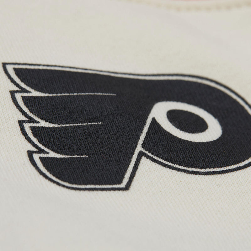 NHL WOMEN'S BLOCKED FLEECE CREW FLYERS - Image 4