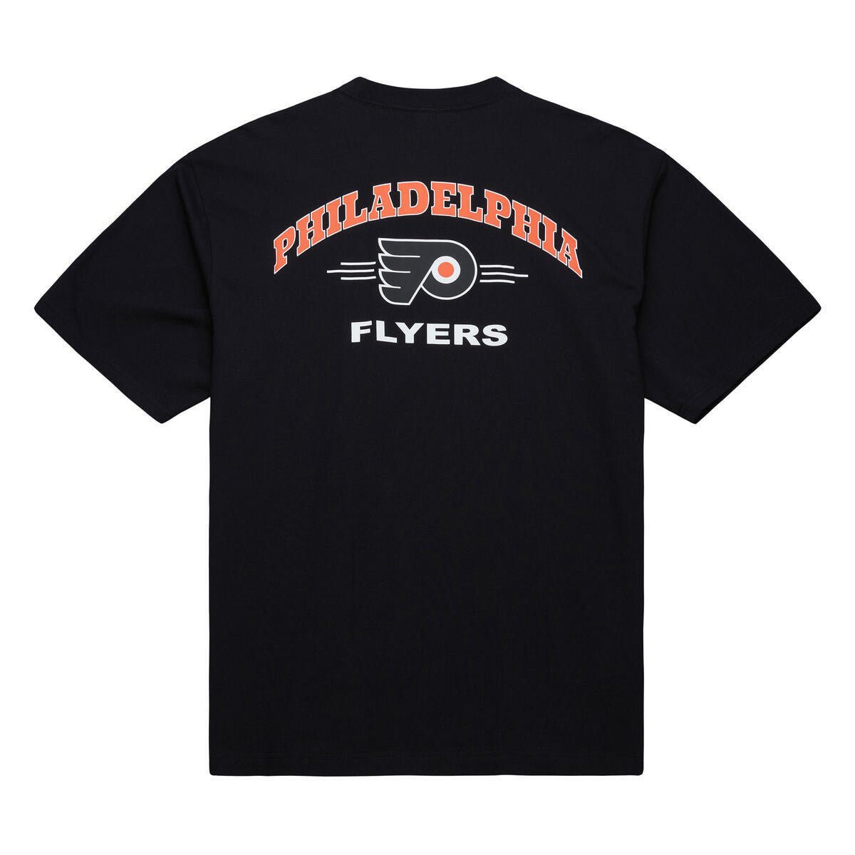 NHL DOUBLE HIT SS POCKET TEE CURRENT LOGO FLYERS - Black - Image 2