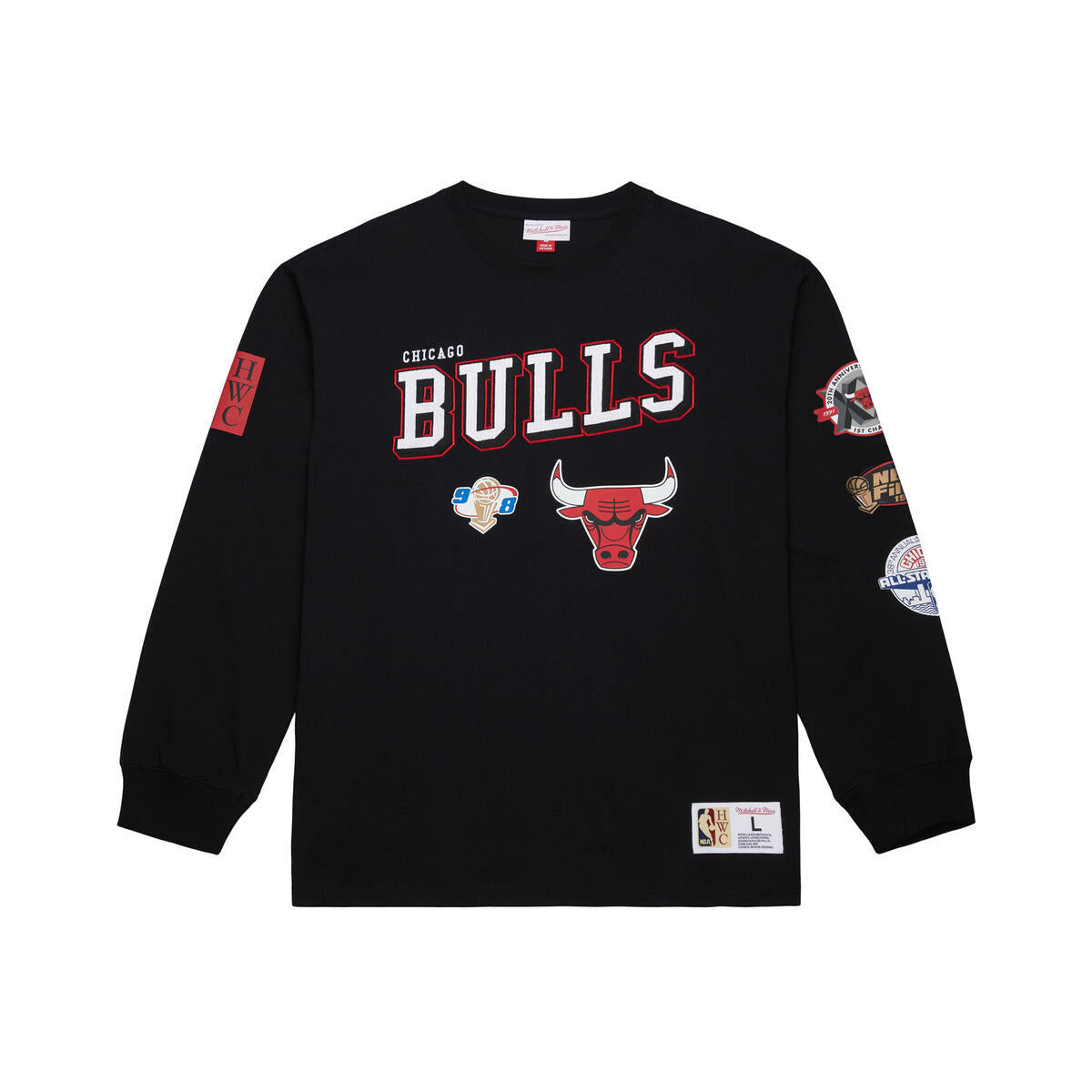 NBA TRAINING CAMP LS TEE CHICAGO BULLS - Image 1