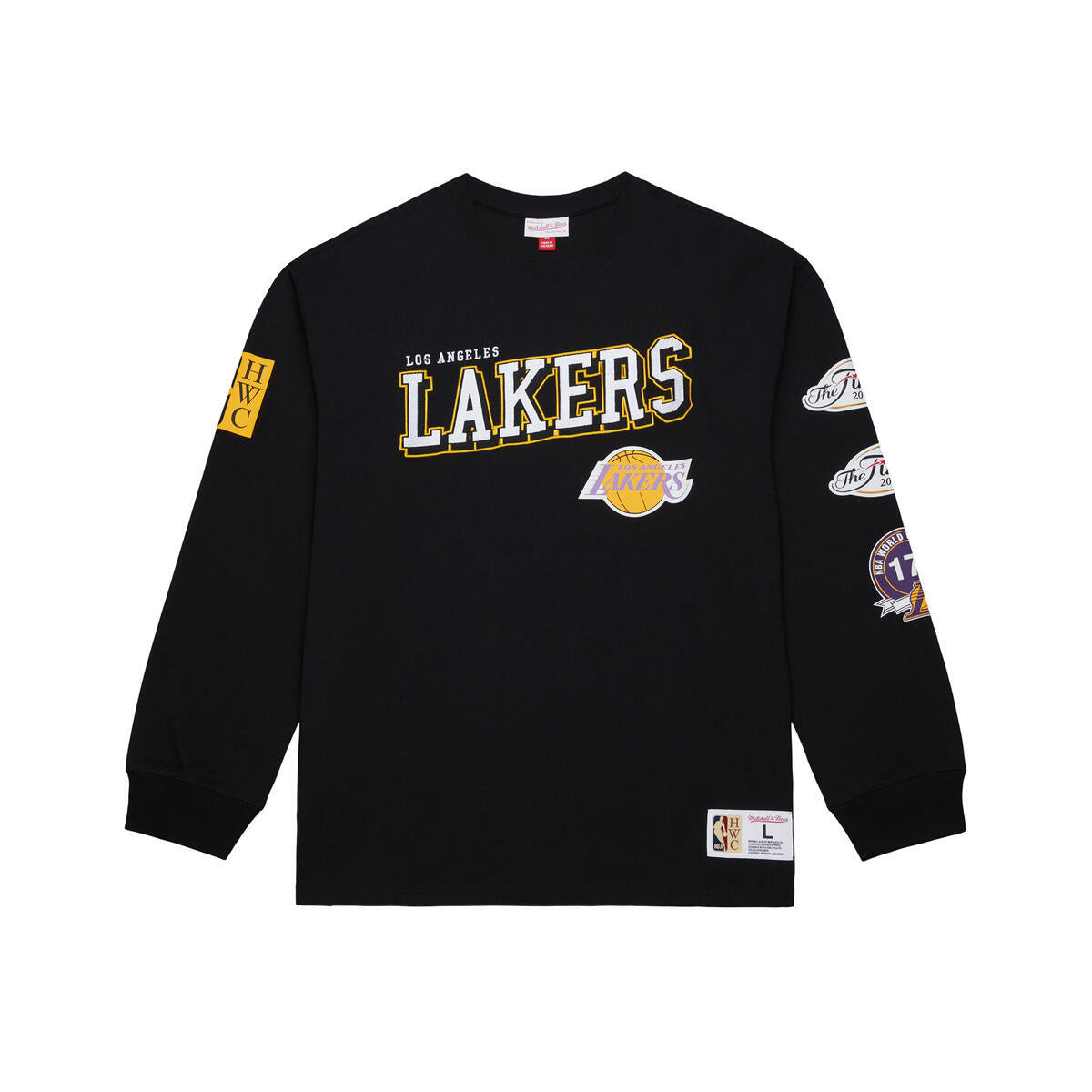 NBA TRAINING CAMP LS TEE LOS ANGELES LAKERS - Image 1