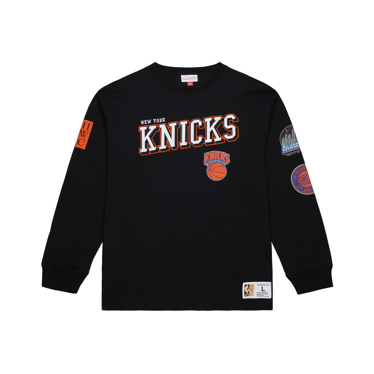 NBA TRAINING CAMP LS TEE NEW YORK KNICKS - Image 1
