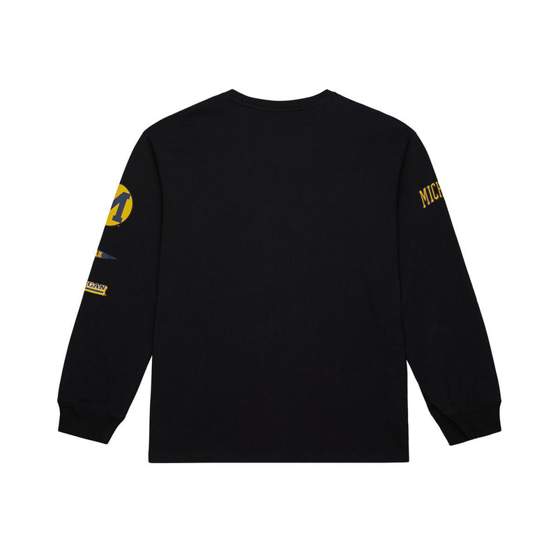 NCAA TRAINING CAMP LS TEE MICHIGAN WOLVERINES - Image 2