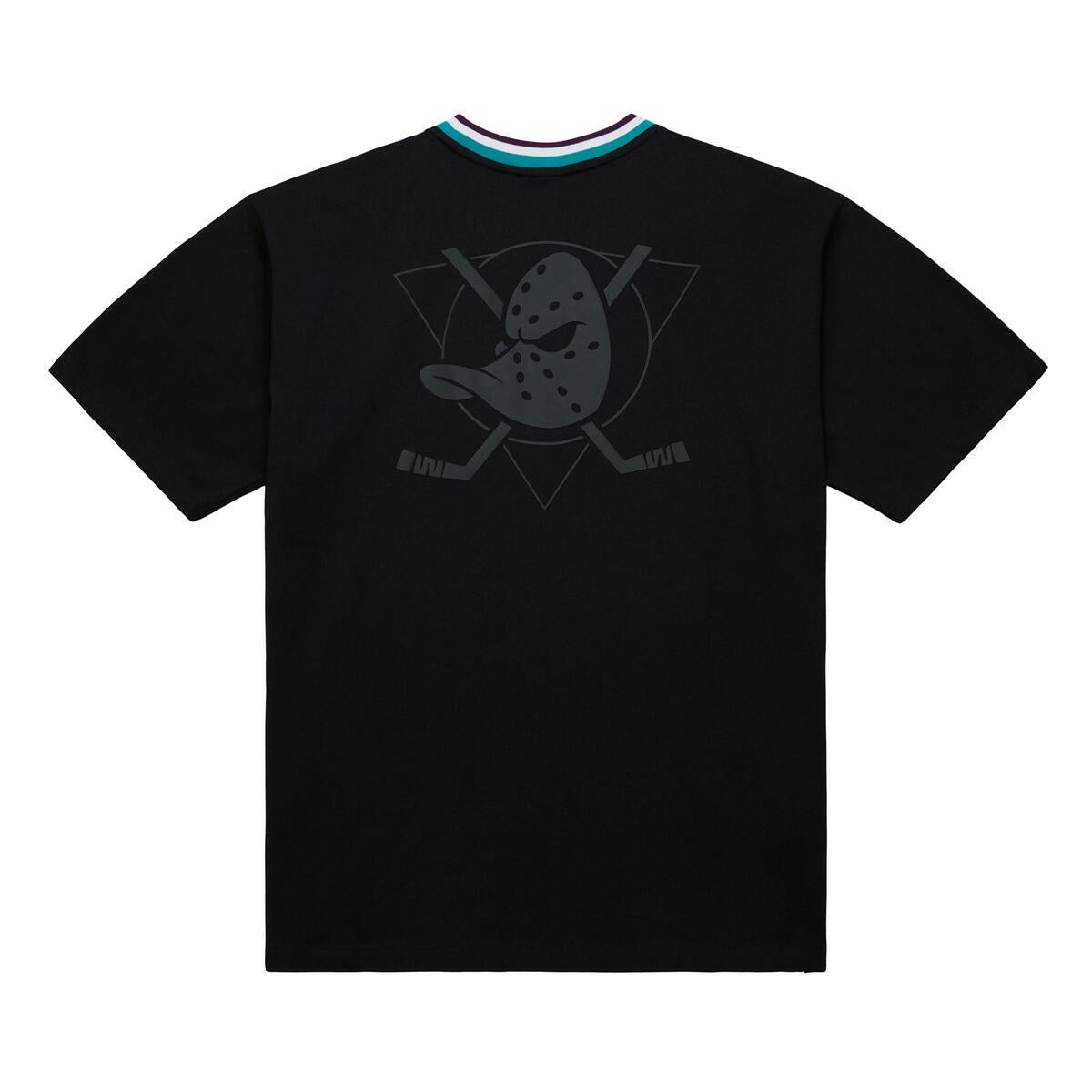 NHL PLAYMAKER SS TEE VINTAGE LOGO DUCKS Black FC11152-ADUBLCK - Image 2