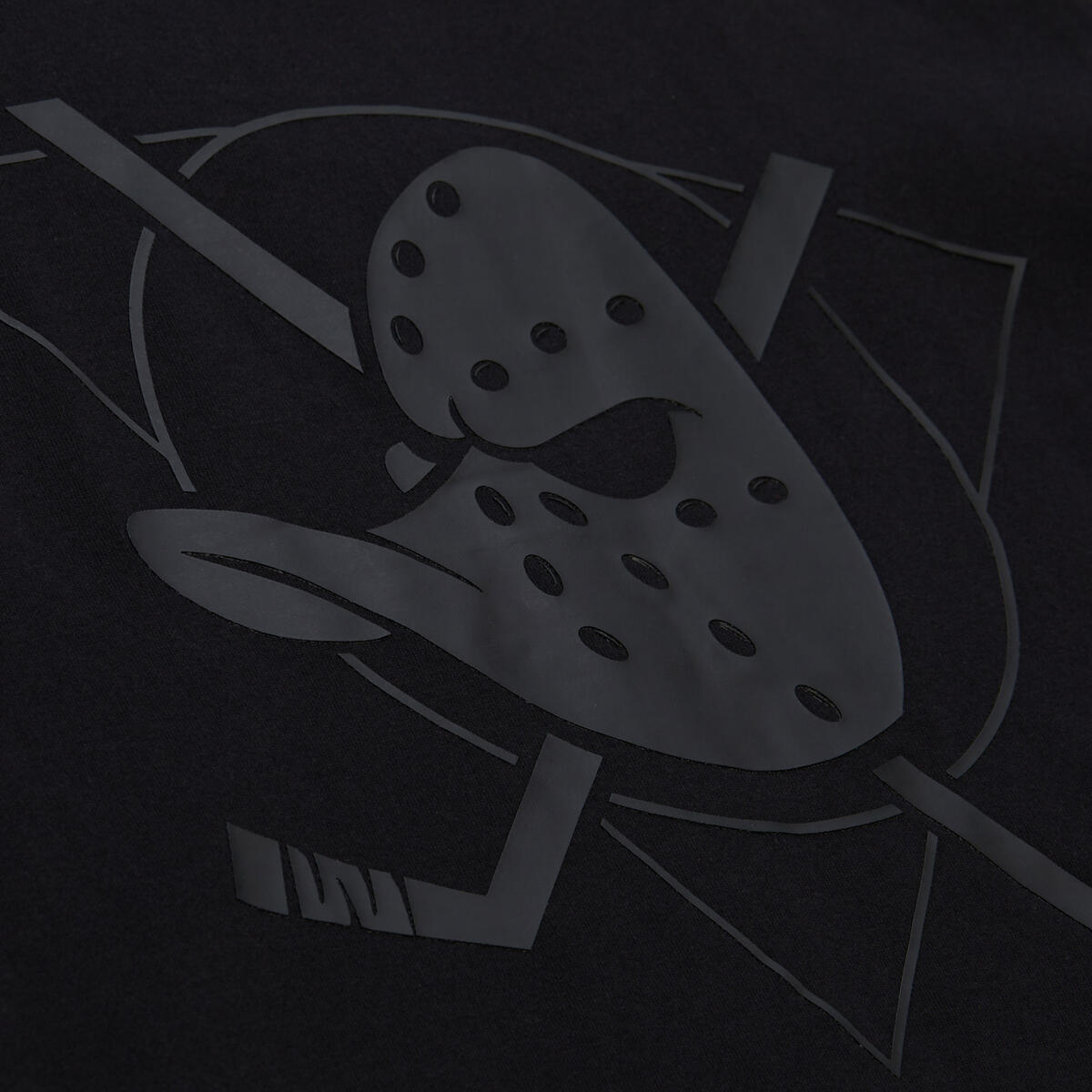 NHL PLAYMAKER SS TEE VINTAGE LOGO DUCKS Black FC11152-ADUBLCK - Image 5