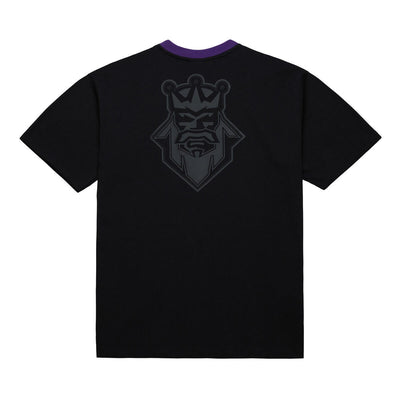 NHL PLAYMAKER SS TEE VINTAGE LOGO KINGS Black FC11152-LAKBLCK - Image 2