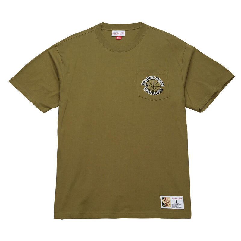 NBA MH PREMIUM SS POCKET TEE GOLDEN STATE WARRIORS - Image 1