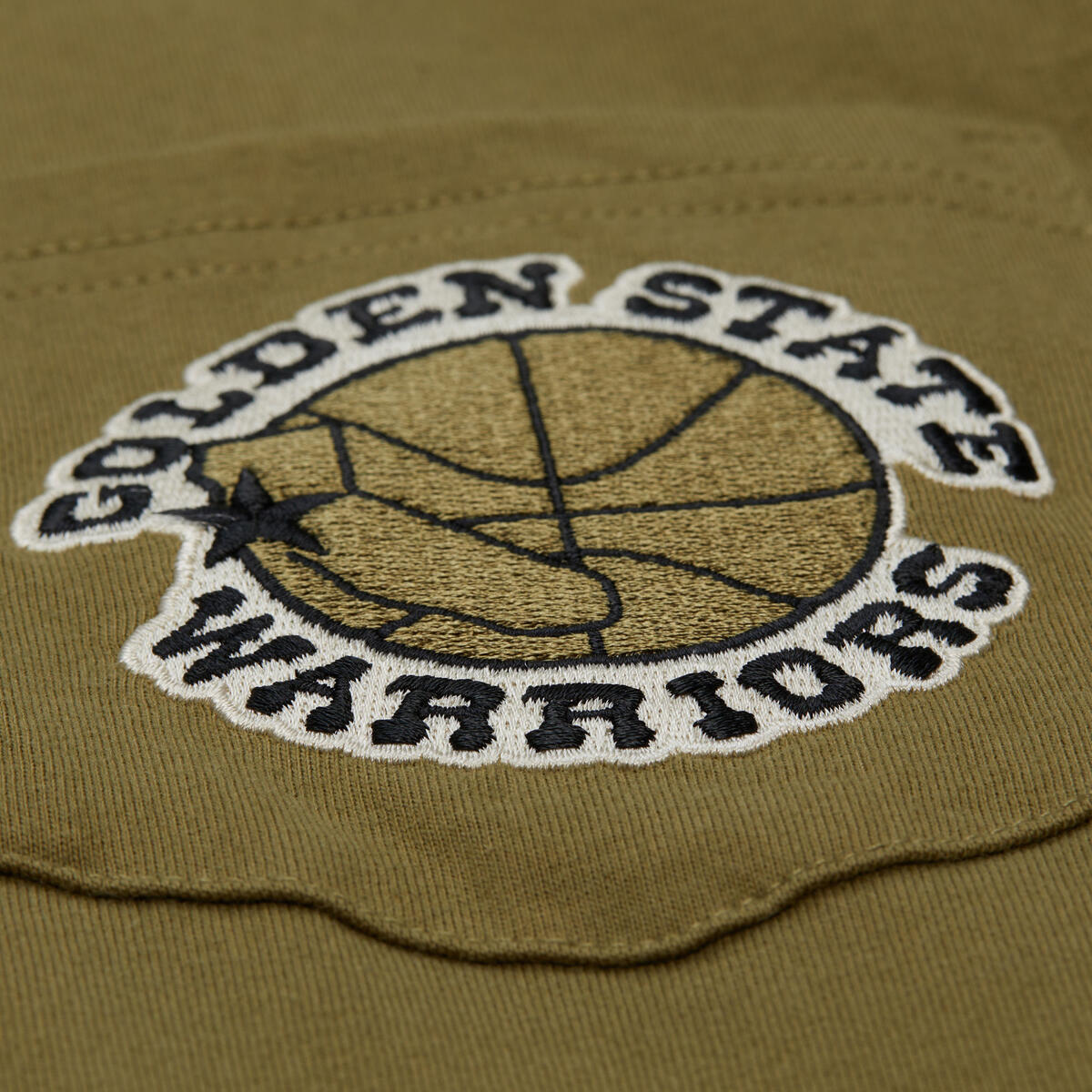 NBA MH PREMIUM SS POCKET TEE GOLDEN STATE WARRIORS - Image 3