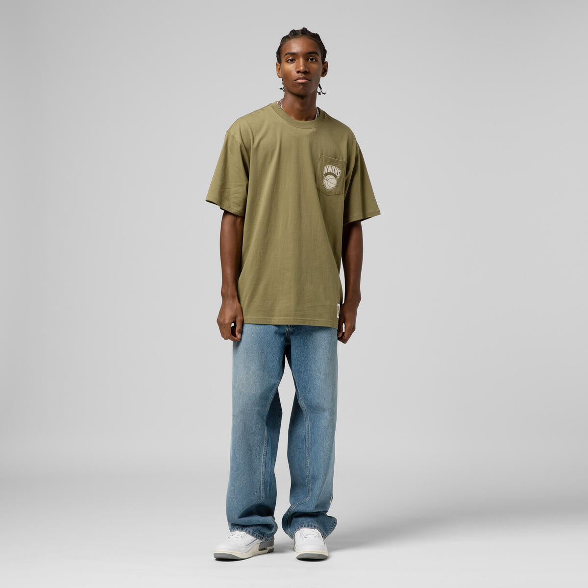 NBA MH PREMIUM SS POCKET TEE NEW YORK KNICKS - Image 7