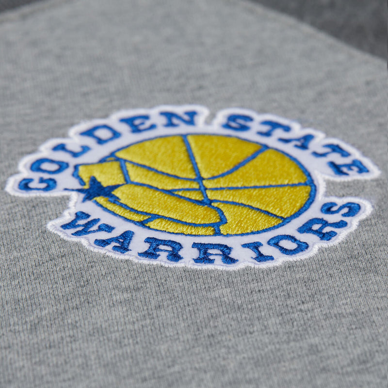 NBA LEGACY COLLECTION PREMIUM LS TEE GOLDEN STATE WARRIORS - Grey Heather - Image 4