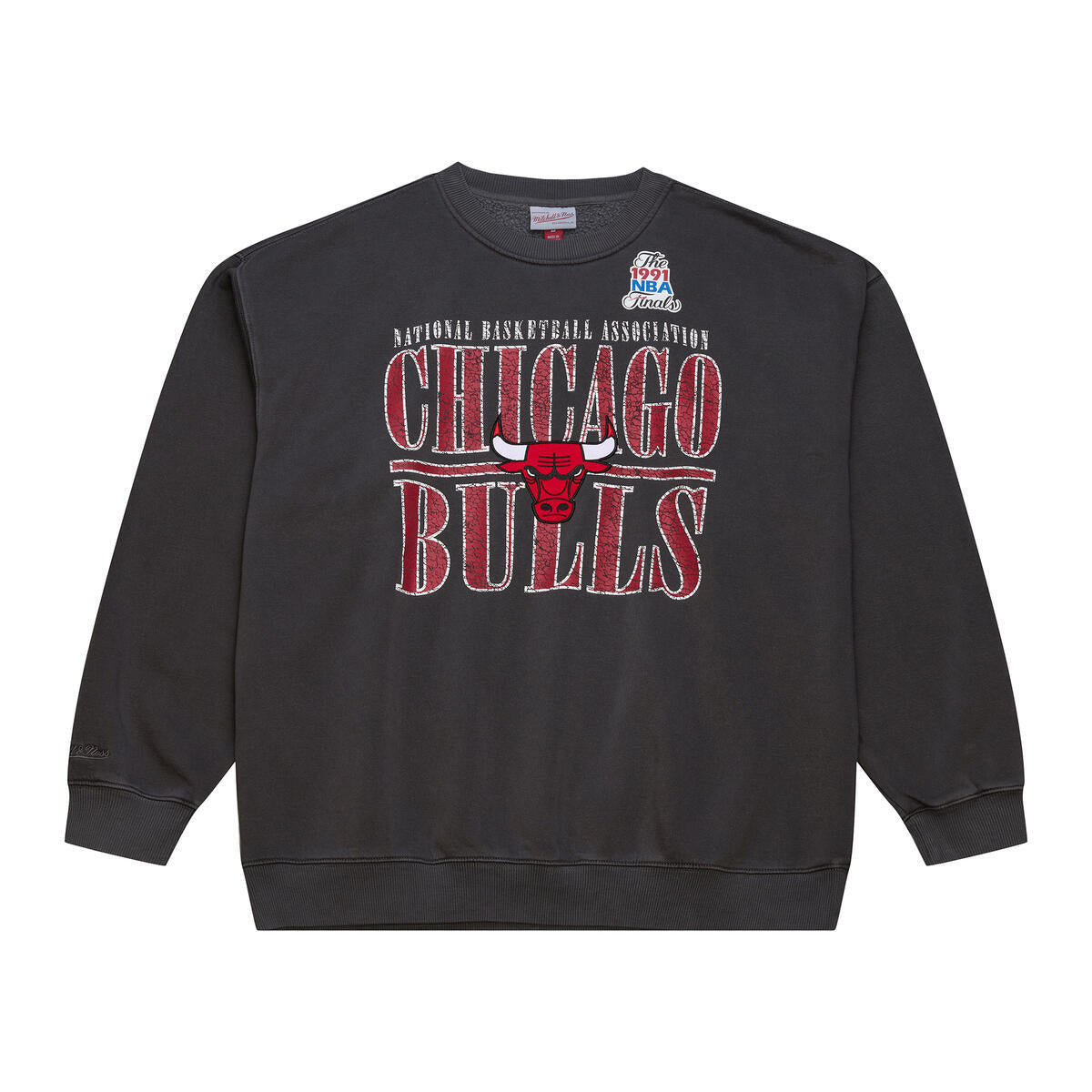 NBA DOWNTOWN COLLECTION FLEECE CREW CHICAGO BULLS - Image 1