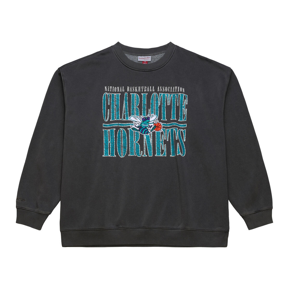 NBA DOWNTOWN COLLECTION FLEECE CREW CHARLOTTE HORNETS - Image 1