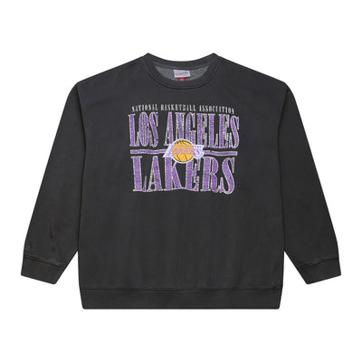 NBA DOWNTOWN COLLECTION FLEECE CREW LOS ANGELES LAKERS - Image 1