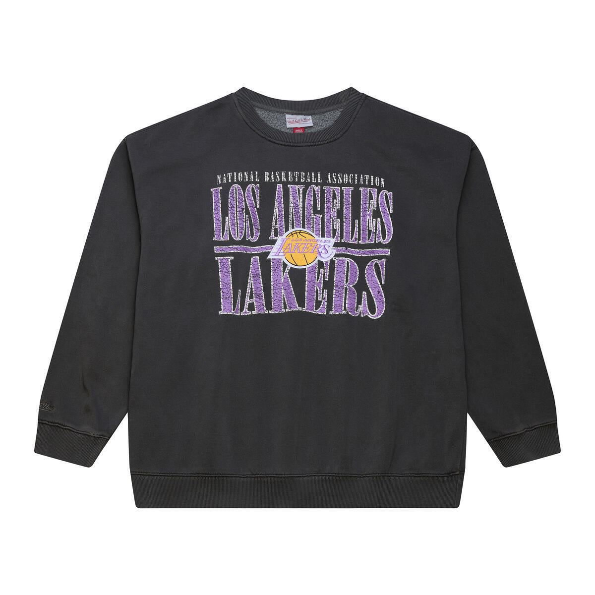 NBA DOWNTOWN COLLECTION FLEECE CREW LOS ANGELES LAKERS - Image 1
