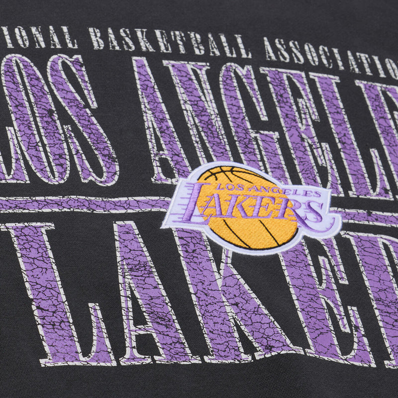 NBA DOWNTOWN COLLECTION FLEECE CREW LOS ANGELES LAKERS - Image 4